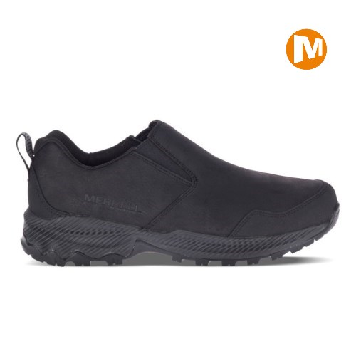 Pánské Slip On Boty Merrell Forestbound Moc Černé (CZ. QLHTR)